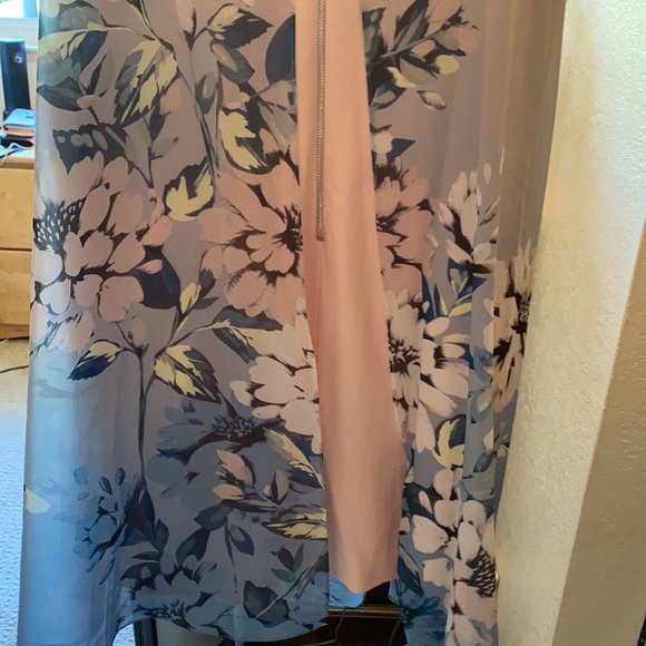 Formal Wedding Brunch Floral Mid-Length Dress NEW - Picture 5 of 9